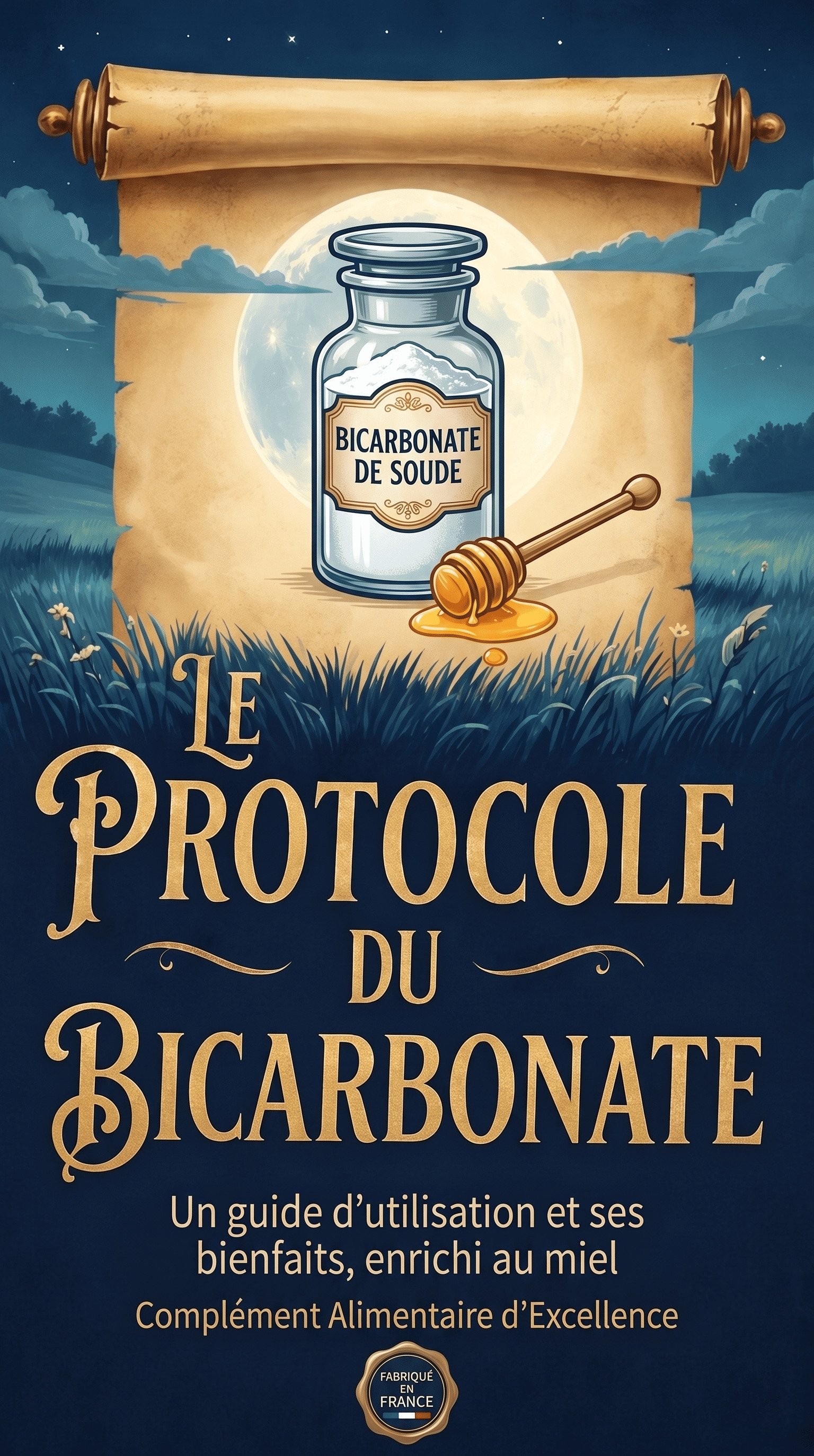 Le Protocole du Bicarbonate — guía de uso y sus beneficios, enriquecida con miel — complemento educativo de excelencia